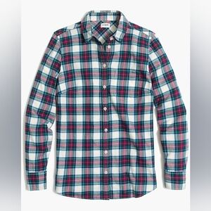 J Crew cotton flannel button down